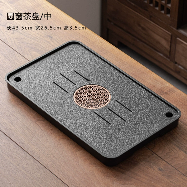 (Large) Round window imitation of black gold 43*26 water supply pipe water ball
