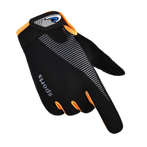 Cross-border outdoor sports new gloves anti-slip sun protection touch screen breathable thin ice silk spring and summer cycling gloves