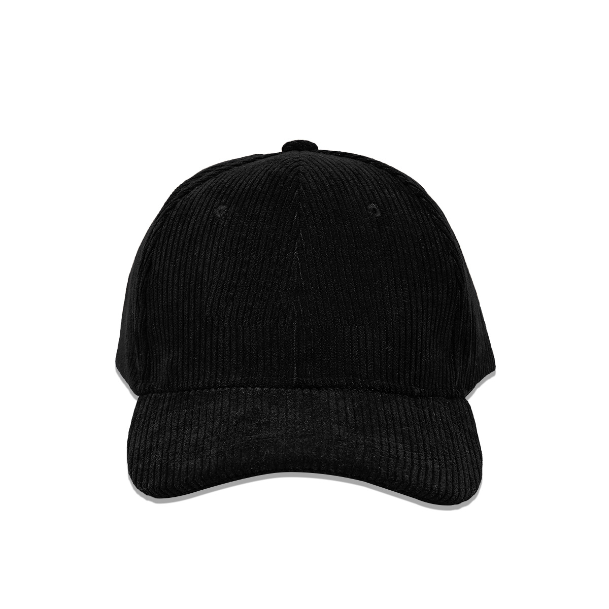 Unisex Gender Simple Khaki Hat Korean Fashion Warm Wide-brim Shade Corduroy Baseball Cap