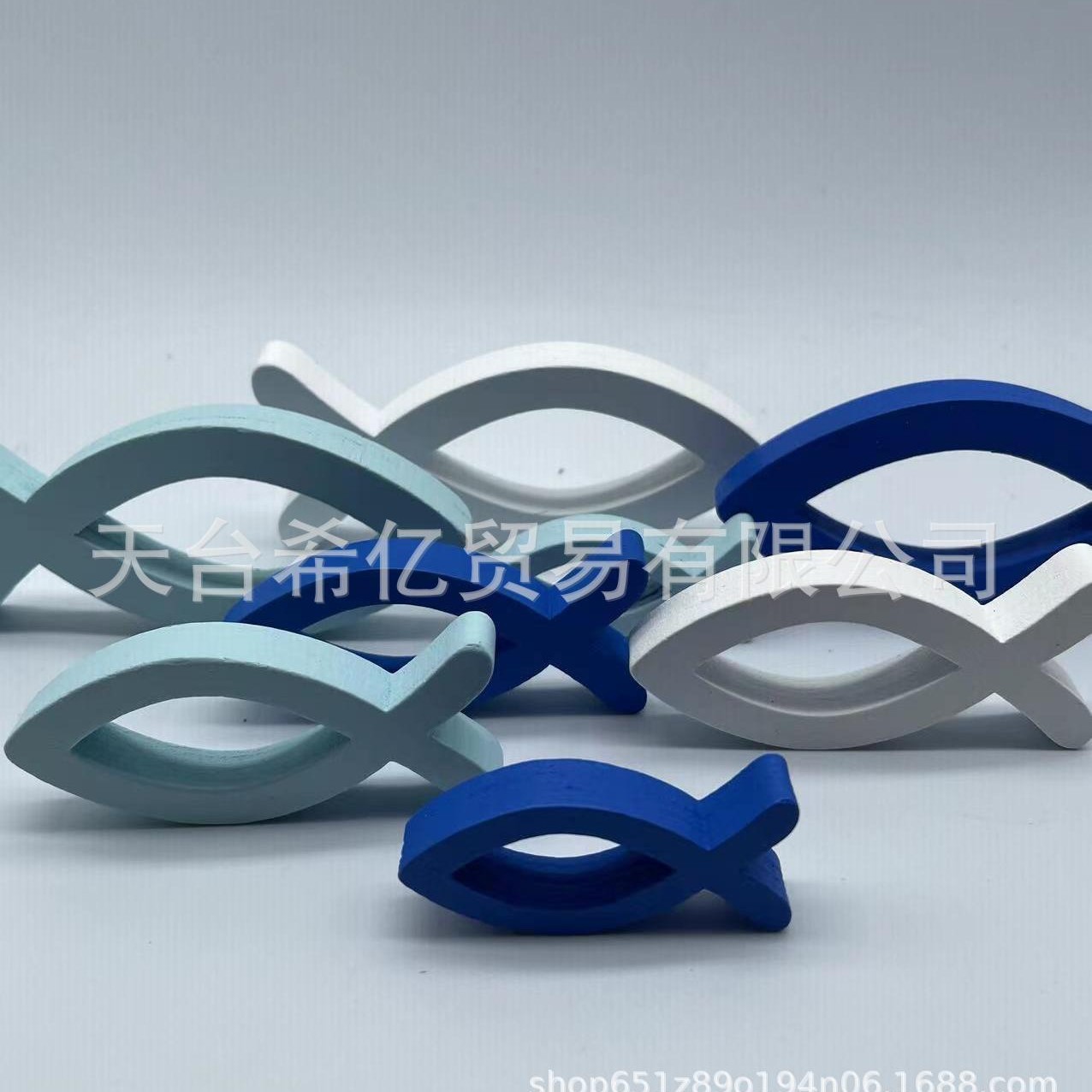 Wooden Colorful Hollow Fish Festival Gift Aliexpress Handmade Children's Day Desktop Ornaments