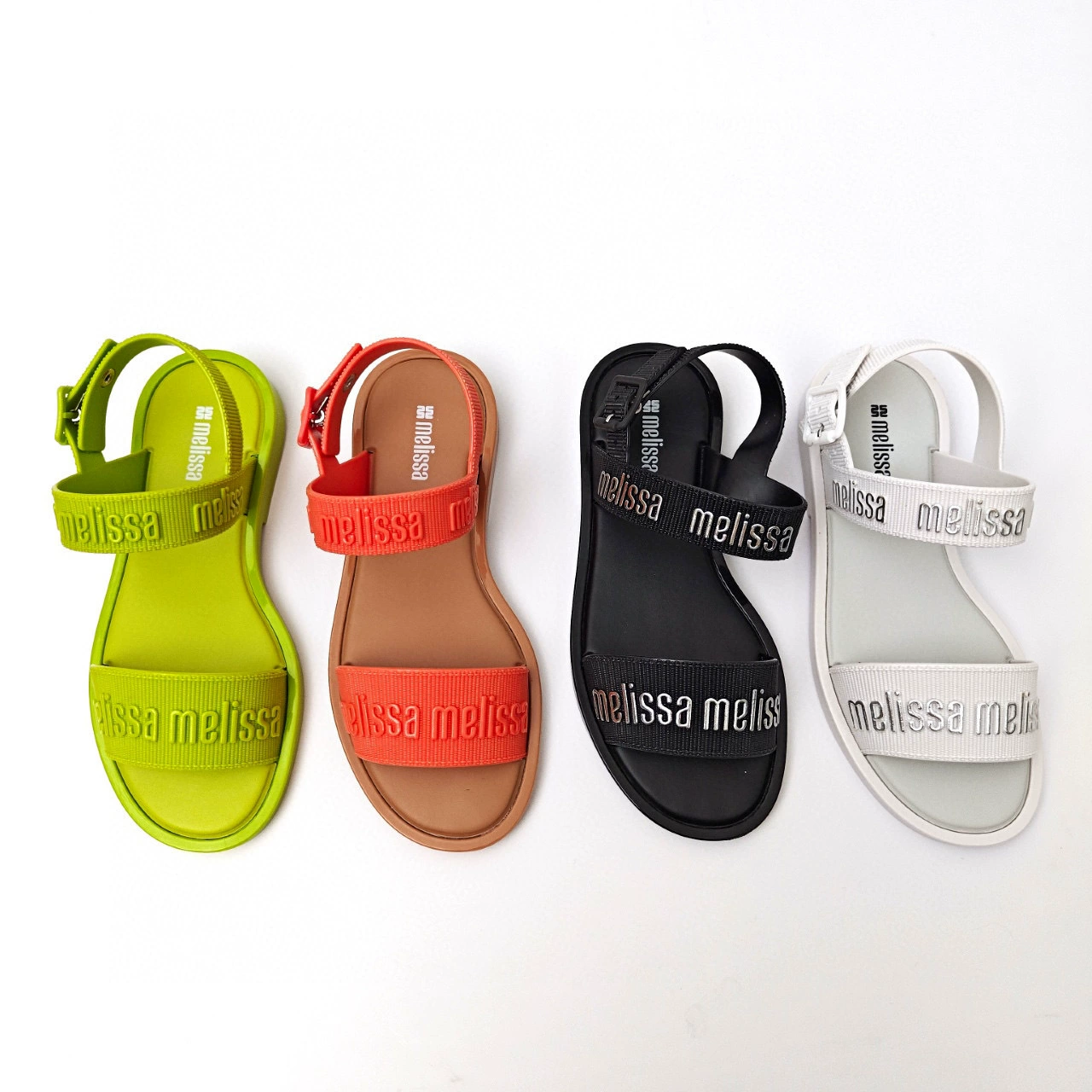 Новинка 25 лет, женская обувь Melissa, прозрачные туфли, сандалии на плоской подошве Melissa, пляжная обувь, ароматная женская обувь