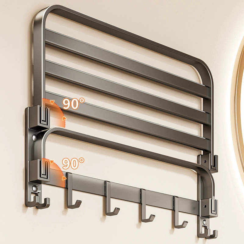 Полотенцесушитель для ванной комнаты без перфораций пистолет серый держатель настенный полотенце для ванной комнаты туалет стойка для хранения туалета