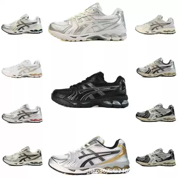 Putian Shoes Gel-Kayano14 Arthur Versatile Wear-Resistant Breathable Men's and Women's Running Shoes Foreign Trade