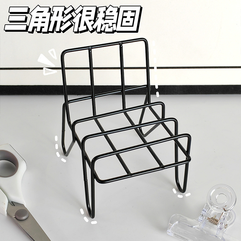 铁艺手机支架桌面支撑架便携黑色金属支架手机托创意懒人追剧神器|undefined