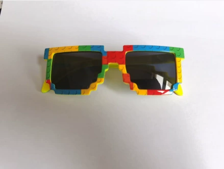 Rainbow sunglasses, glasses solar-powered, 2025 years