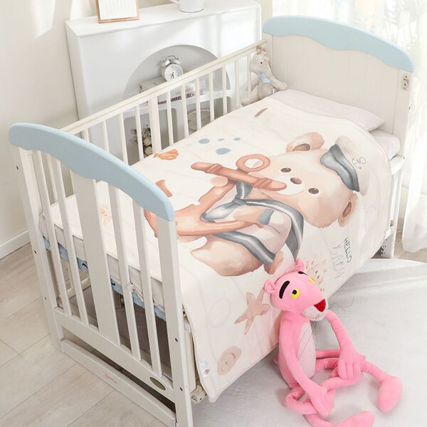 Children's gauze cotton summer bath towel for home use