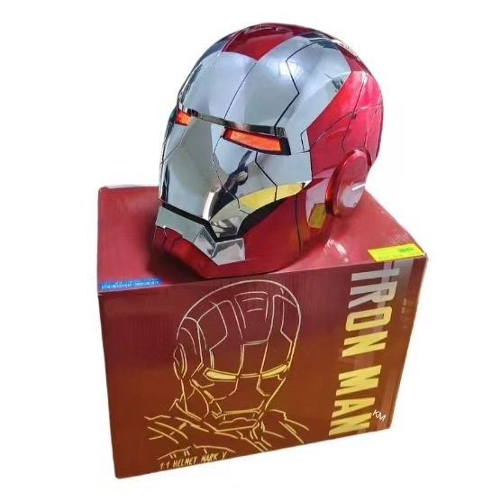 Iron Man Helmet: Other Auto Parts and Accessories - silver