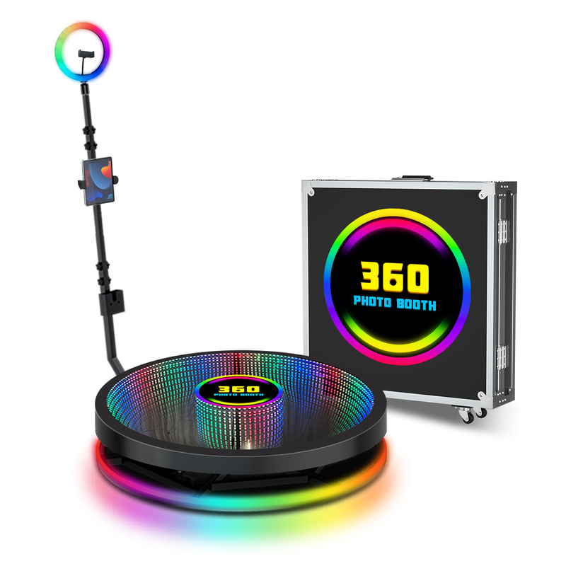 360Photobooth Rotating Shooting Platform 360-Degree Photo Booth Event Equipment Rotating Stage