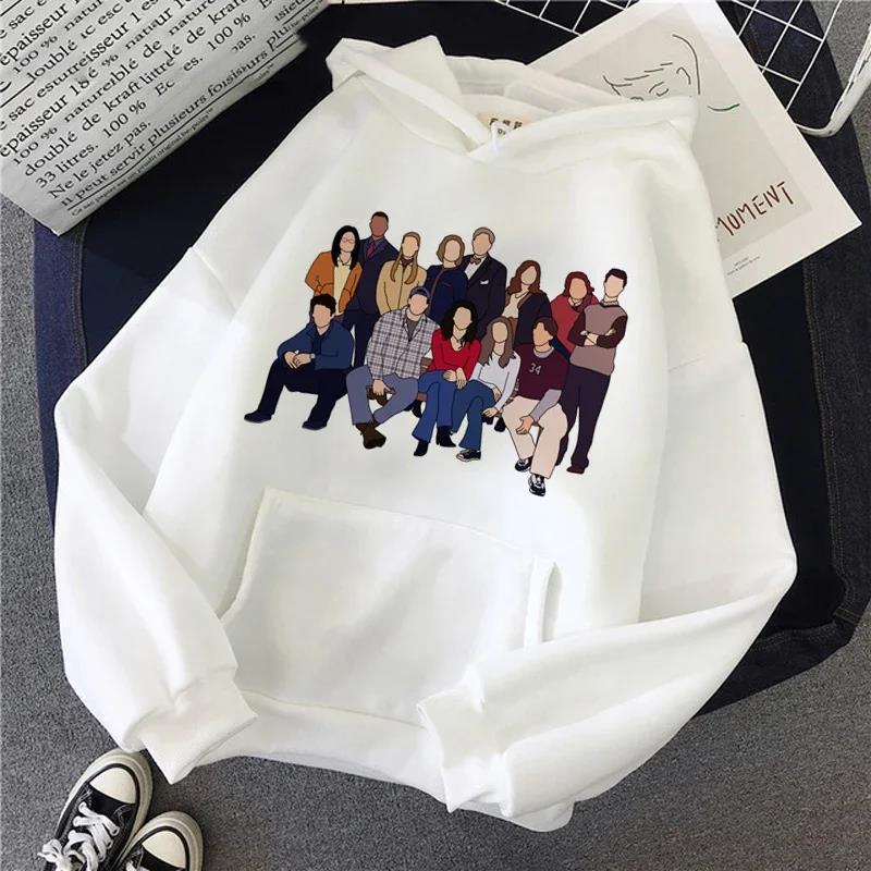 Gilmore Girls Printed Hoodies Winter Warm Tops Cute