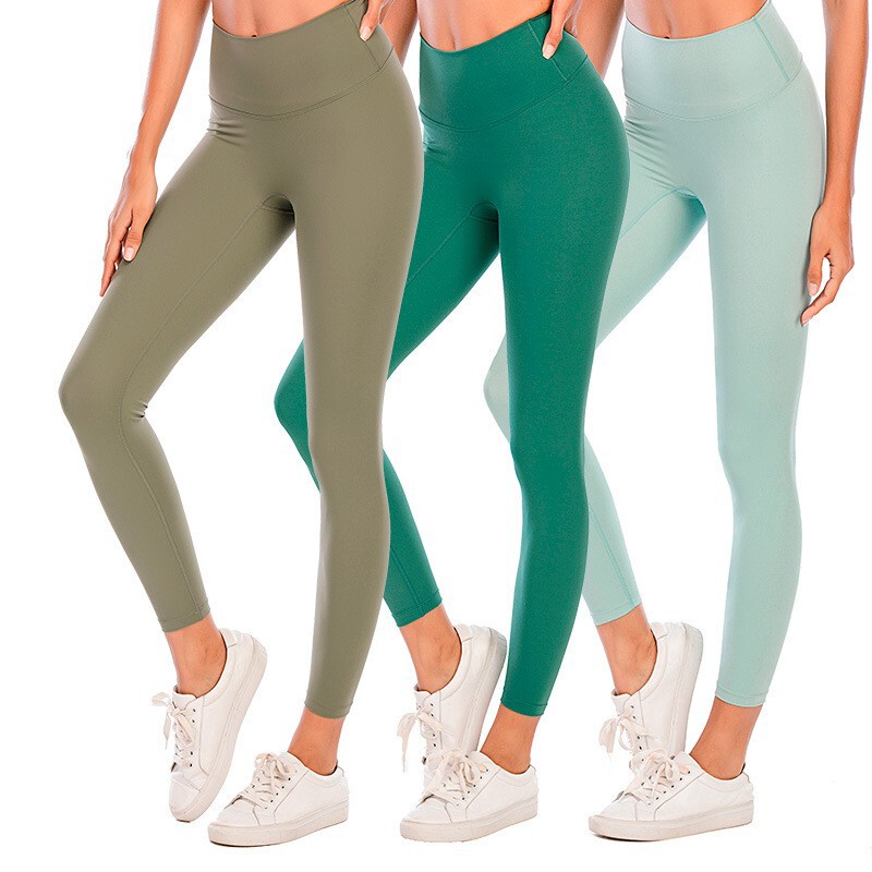 Uarun High Waist Naked Sense No Embarrassment Line Yoga Pants Women's Elastic Tight Hip Lifting Sports Fitness Yoga Clothes Uarun High Waist Naked Sense No Embarrassment Line Yoga Pants Women's Elastic Tight Hip Lifting Sports Fitness Yoga Clothes