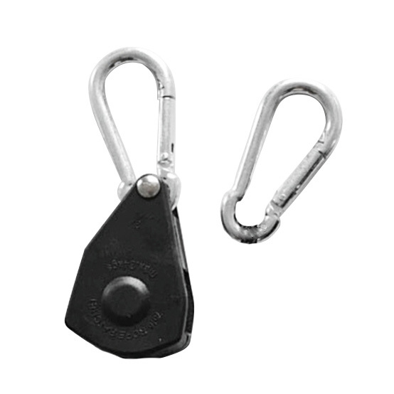 Equipo de suministros al aire libre transfronterizo tienda de campaña Canopy cuerda a prueba de viento polea cuerda de viento lámpara cuerda de elevación