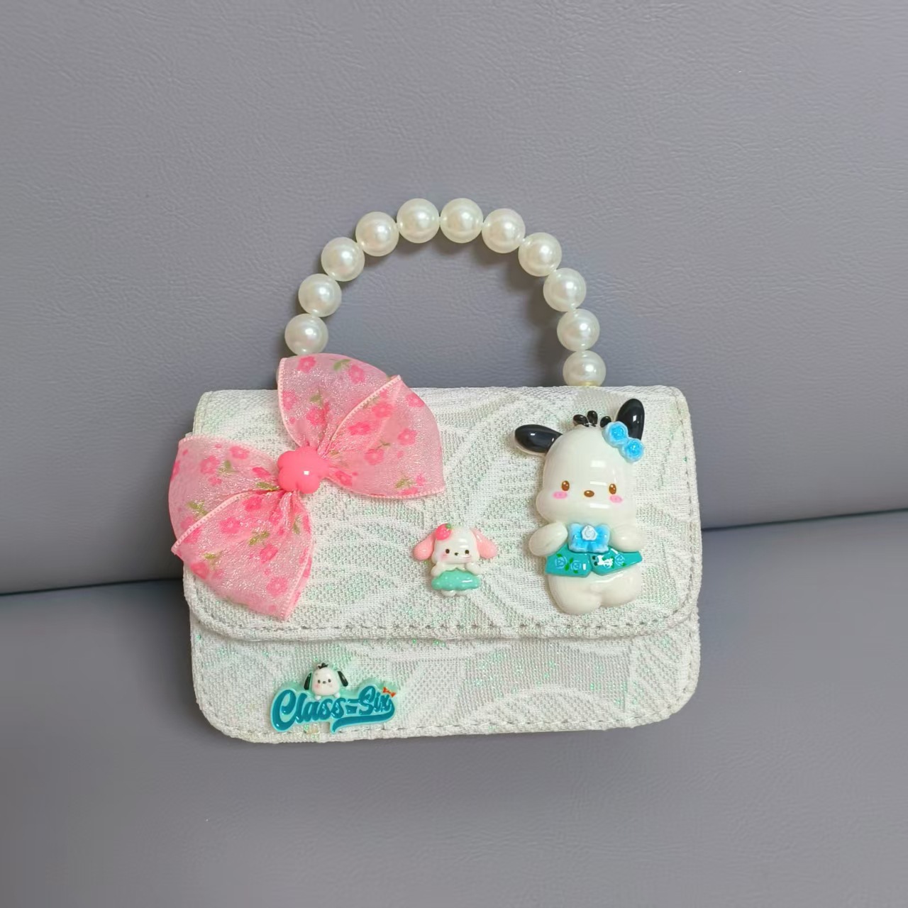 Bolso de perlas, bolso de hombro, bolso de Año Nuevo, bolso de Año Nuevo, bolso de cadena, bolso de fragancia, bolso pequeño