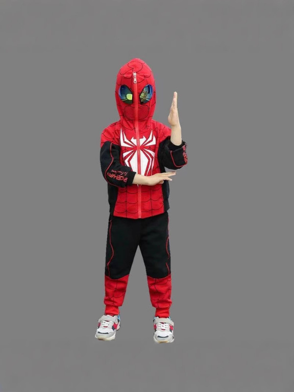 男の子スパイダーマン子供服春秋ツーピース子供スポーツスーツ子供春服ベビーウルトラマン服|undefined
