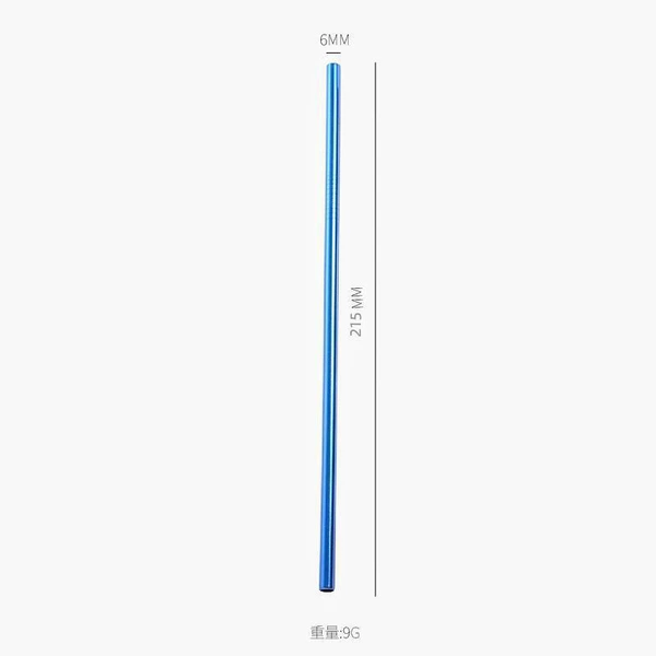 【Blue】Straight pipe diameter 6