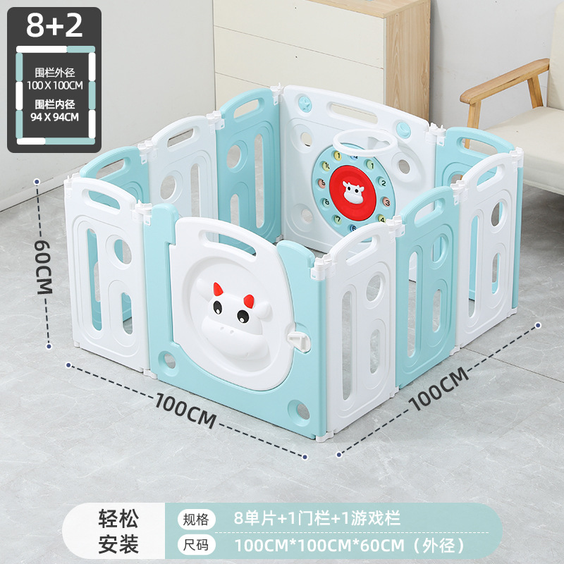 Youxue valla de protección infantil valla de juego para bebés valla plegable para pisos domésticos interiores para niños pequeños al por mayor