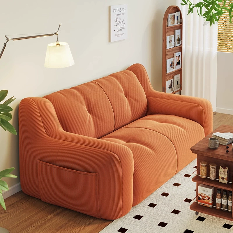 Ленивый диван, раскладывающийся и спящий, одиночный или двойной маленький диван, татами на полу в гостиной, маленькая квартира, кресло-лежак для собаки.