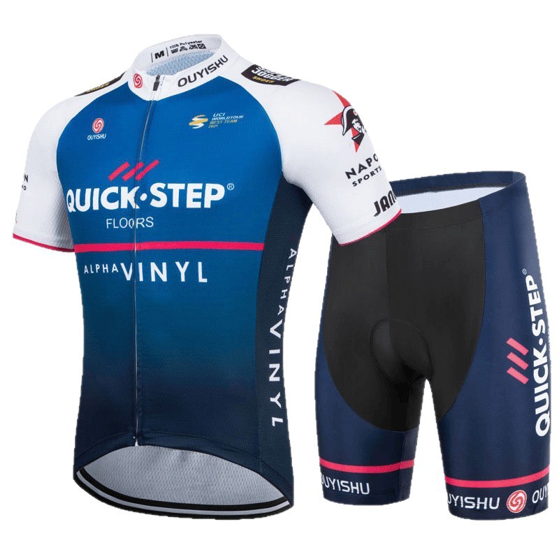 Nueva ropa de ciclismo, traje de manga corta, ropa de ciclismo de carretera de verano para hombres, ropa de coche de montaña transpirable de secado rápido, delgado al por mayor