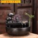 Ceramic feng shui wheel running water ornaments office shop fortune making desktop small water wheel circulating water fish tank ornaments