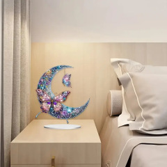 国境を越えたアクリル蝶装飾品の家のオフィスカフェは祝日の壁画装飾品に展示されている