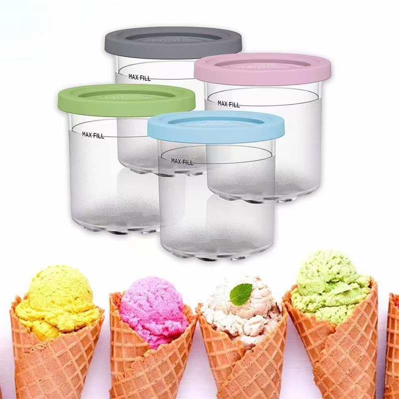 新款跨境冰淇淋罐 for Ninja奶油储存罐 冰激凌脱容器杯 冰沙杯