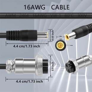 16AWG 2оGX20���ղ��^��DC7909�����Դ��늾� �m�ñ�yʽ���վ