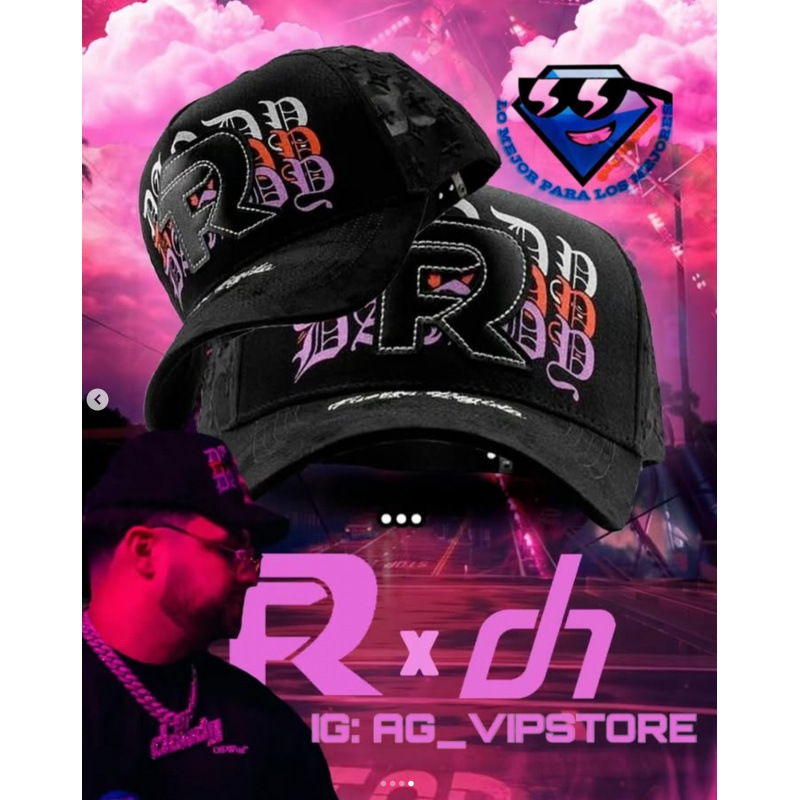 Tendencia transfronteriza hip hop Dandy Dandy sombrero con letras de diamante sombrero de pato doblado a lo largo del sombrero de béisbol image 46