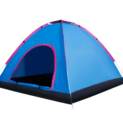 Outdoor full-automatic tent free of construction Çadırlar - blue-3-4-people