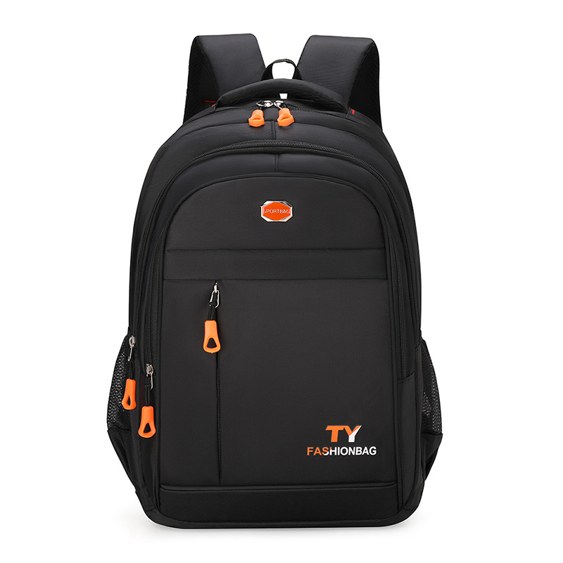 Comercio exterior al por mayor nuevo estilo mochila para hombres moda contraste color escuela de escuela secundaria bolso de computadora de viaje al aire libre de gran capacidad