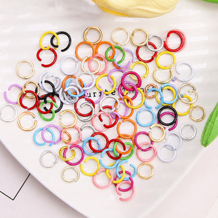 8mm/10mm�_��ȦDIY�Ʒ���A�����ɫ���ٿ����Ȧ�B�ӭhȦ��Ȧ
