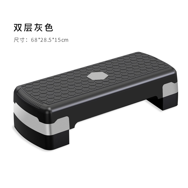 Pedal de ejercicio cuadrado ejercicio aeróbico equipo de ejercicio ajustable interior multifuncional pedal de fitness