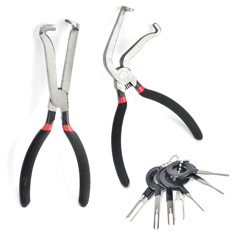 (직선 + 곡선) 전원 차단 펜치 + 바늘 추출기