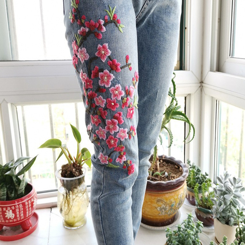 Paquete de material de bricolaje bordado a mano Lu bordado principiante autobordado pareja camiseta pantalones de manga corta regalo bordado creativo