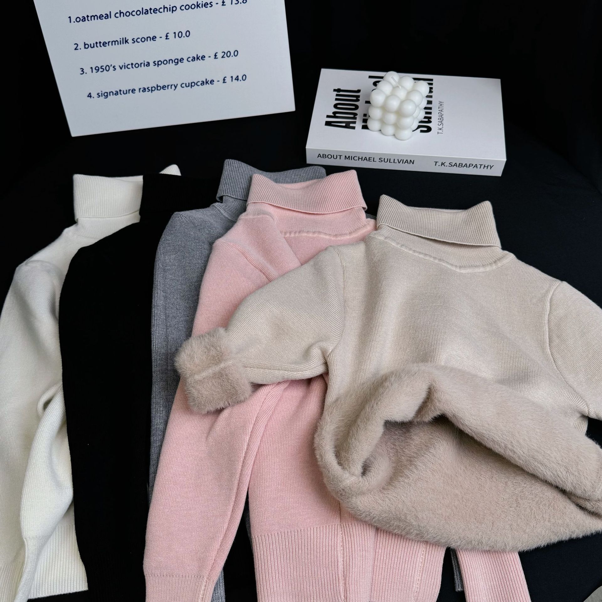 2025 otoño y invierno nuevos niños de cuello alto engrosado suéter caliente para hombres y mujeres camisetas de punto para bebés camisetas de base de imitación de camisa image 2
