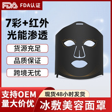 跨境热销新款嫩肤仪家用便携式美容面罩美容仪护肤面膜仪