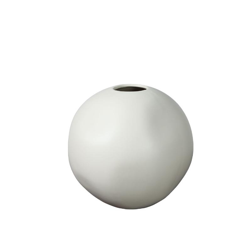 Vasos de cerámica redondos abstractos ornamentos floral sala de estar inswind creativo para el hogar decoraciones suaves al por mayor