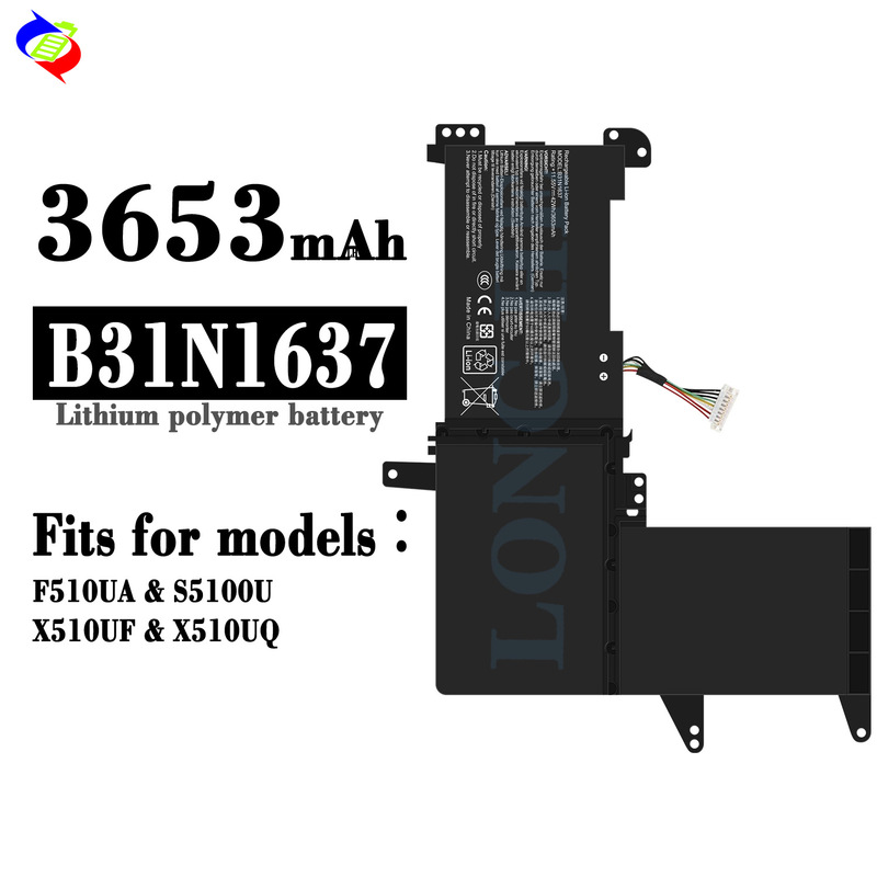 Suitable for Asus F510Ua/S5100U/X510Uf/X510Uq Notebook Battery B31N1637 Wholesale