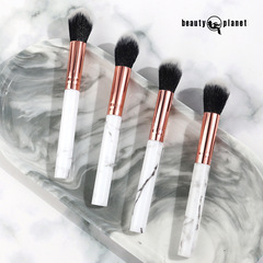 大理石火苗高光刷 便攜款軟毛散粉刷腮紅刷化妝刷 美妝工具批發