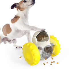 Pet Supplies Wholesale on Amazon - Dog Toys Balancing Car No Tipping Slow Feeder Dog Wobbling Toy
