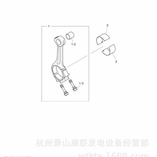 65.02510-0200连接滚道轴承PU158斗山
