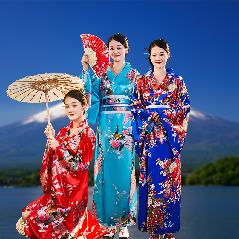 Truyền thống Nhật Bản nữ trang trọng Yukata anime cosplay chụp ảnh ảnh phù hợp với kimono trang phục biểu diễn sân khấu