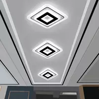 Квадратный проход Светодиодный коридорный свет светильник входной двери светильник входной двери потолочный светильник простой балконный светильник