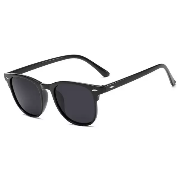Bright black gray film