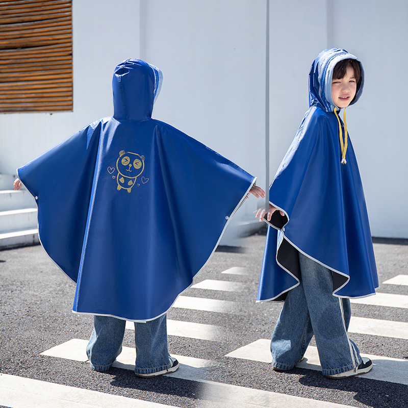 Children's Raincoat Oxford Durable Fashionable Cute Super Soft Single Extra Large Thick Children's Poncho Children Children's Raincoat Oxford Durable Fashionable Cute Super Soft Single Extra Large Thick Children's Poncho Children