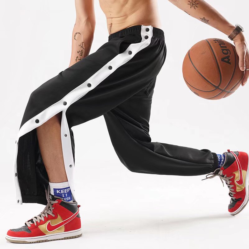 Men's Sports Pants Spring and Autumn Thin Basketball Pants Loose Straight Pants Training Fitness Pants Sweatpants