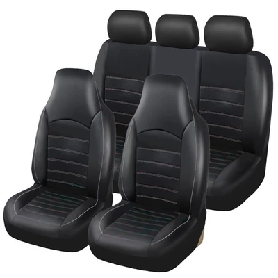 Cross-Border Sales, Universal seat cover - gray-line-five-seats-universal-size