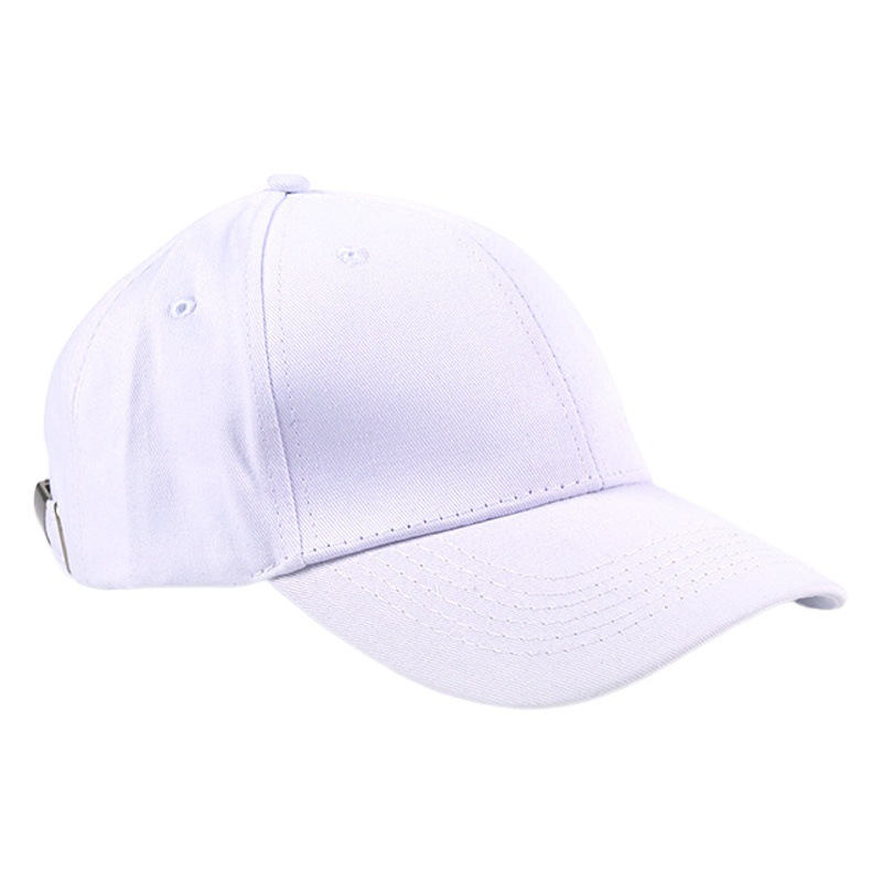 Sombrero hombres y mujeres de color sólido de algodón puro tablero ligero gorra de béisbol deportes protección solar sombrilla gorra de publicidad gorra de fábrica al por mayor