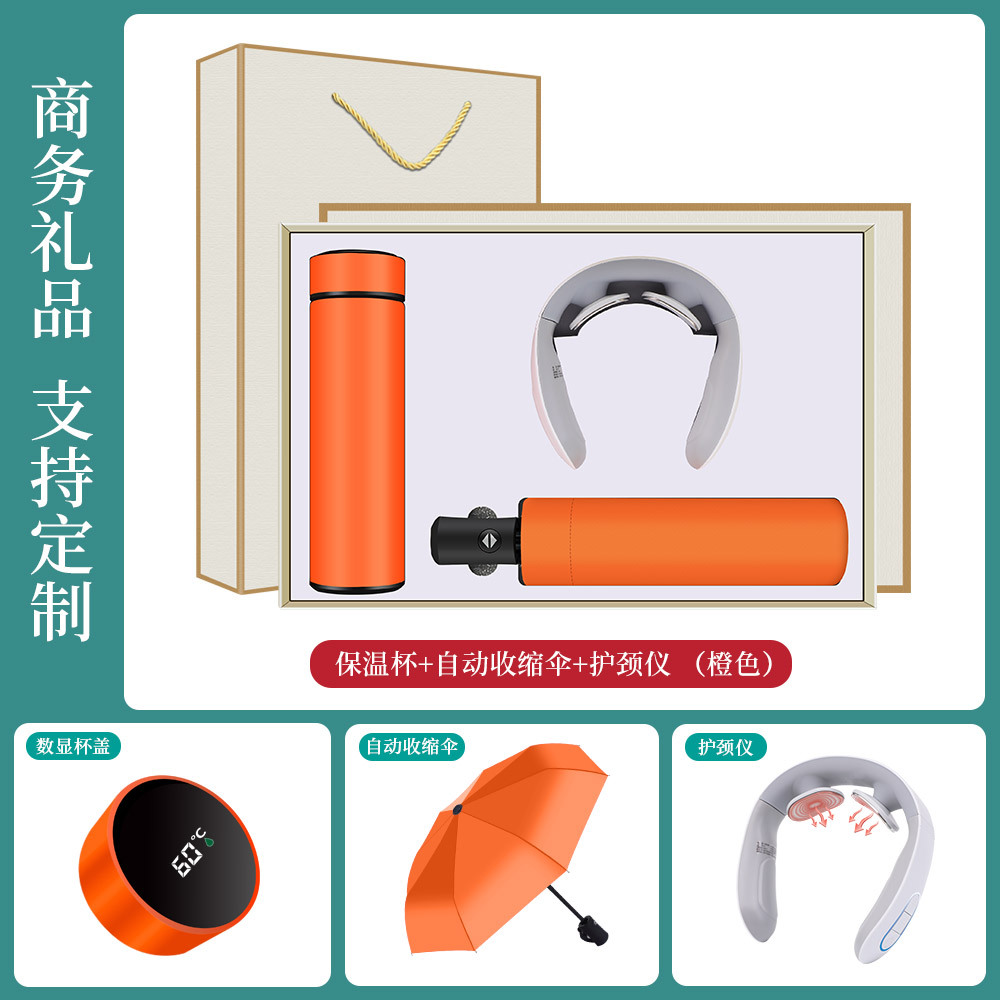 Práctico regalo termo taza paraguas regalo de negocios traje de apertura actividad regalo de recuerdo para el cliente regalo creativo
