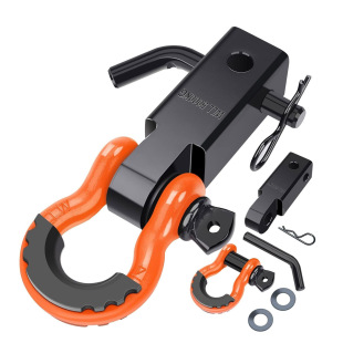 Trailer Arm Carbon Steel Forged Off-Road Vehicle Accessories Modification 2inch Trailer Arm Solid Square Mouth