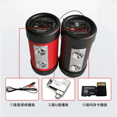 Car speaker/subwoofer 12V220V Plug-In Card U
