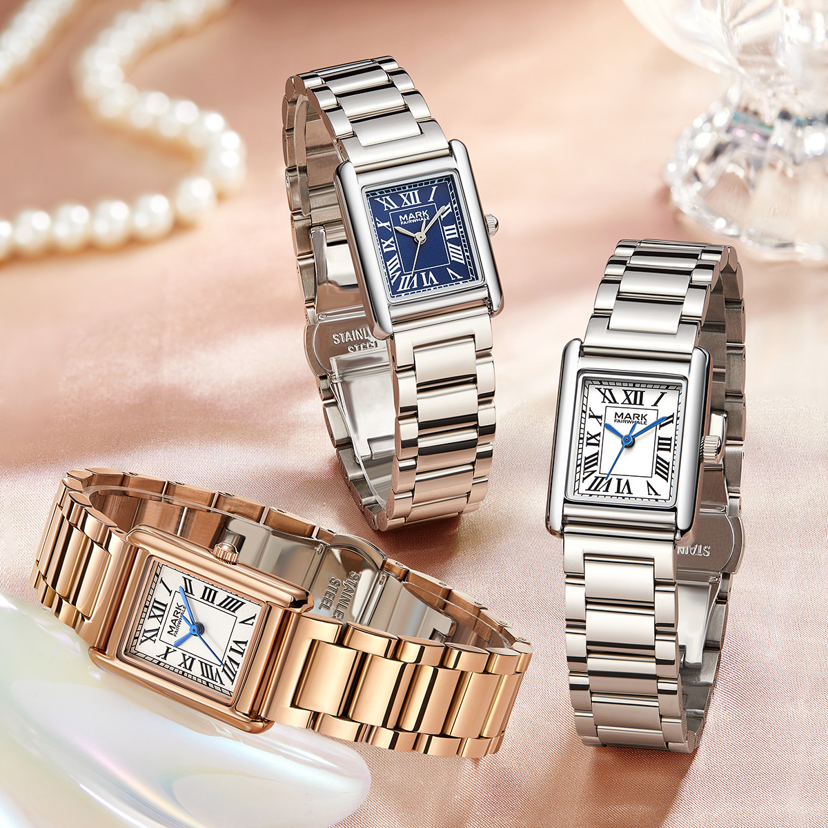 Mark Fairwhale Watch Brand Cross-Border Overseas Factory Direct Sales Overseas Quartz Women's Watch